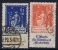 Dt Reich Mi Nr 233 - 234  Gestempelt/used Obl.    2333=Infla Signed/ Signé/signiert/ Approvato Paper On Back - Usati
