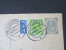 BRD 1949 Ganzsache P 11 Posthorn 8 PF. Gebraucht! Landpoststempel. Mit Zusatzfrankatur - Postkarten - Gebraucht