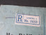 GB Registered Letter 1920 MiF. Liverpool 1 No. 3455 Ralli Brothers. Sealed / Mit Siegel. Nach Rheine - Cartas & Documentos