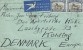 South Africa.  Air Mail.   Cover Sent To Denmark.  H-574 - Aéreo