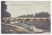 Chalon Sur Saone - Pont Du Faux-Lit (pêcheurs) Circulé 1905, Deux Accrocs En Relief Sous La Légende, Colorisée - Chalon Sur Saone