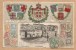 C.P.A Gaufrée - Ventimiglia - Voyagée 1906 - TIMBRES - BLASONS - Imperia