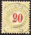 Heimat AG Gipf-Oberfrick 1885-04-19 Voll-O Porto Zu# 19B II K - Franchise