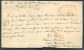 1880 USA Stationery Postcard Philadelphia -  Accountant General, Admiralty, London Navy Sailor Deceased Payment To Wife - ...-1900