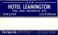 Delcampe - 27 HOTEL LABELS USA  CALIFORNIA  Los Angeles Carmel Hollywood Beverley Hills Santa Barbara Oakland - Hotel Labels