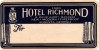 26 HOTEL LABELS USA GEORGIA Rome Augusta Atlanta  HAWAIHonolulu Waikiki  ILLINOIS Galesburg Chicago Quincy - Hotel Labels