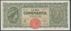 ITALY  ITALIA ITALIEN ITALIE   1944  50 LIRE F.D.S - 50 Lire