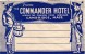 17 HOTEL LABELS USA MASSASUCHETS Boston MARYLAND Baltimore MAINE Pub Poland Spring LOUISANA N Orleans KENTUCKY  KANSAS - Hotel Labels