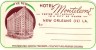 Delcampe - 17 HOTEL LABELS USA MASSASUCHETS Boston MARYLAND Baltimore MAINE Pub Poland Spring LOUISANA N Orleans KENTUCKY  KANSAS - Hotel Labels