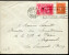 FRANCE -  N° 119 + VIGNETTE MARECHAL FOCH SUR LETTRE DE PARIS LE 28/2/1930 - TB - Vignettes Militaires