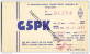 QSL - QTH - Funkkarte - G5PK - Great Britain - London - 1963 - CB