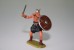 Elastolin, Lineol Hauser, H=40mm, Viking, Plastic - Vintage Toy Soldier - Figurines