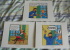 LOT DE 3 EX-LIBRIS TINTIN ~ HERGE MOULINSART 2011 / LES BIJOUX DE LA CASTAFIORE - Illustrateurs G - I