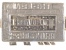 900300 COMMERCIAL REVENUE CANCEL DEVICE - RAIL TYPE "G" STYLE - "x THELEN X // BRUXELLES" - ...-1959