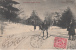 Vintage 1907 – Montréal Québec – Canadian Sport Series – Ski Skiing Snow Shoe – Animated – Stamp & Postmark - 2 Scans - Montreal