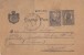 KING CHARLES 1ST, MILITARY POSTCARD STATIONERY, ENTIER POSTAL, CENSORED,1918, ROMANIA - Cartas & Documentos
