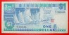 * GREAT BRITAIN: SINGAPORE  1 DOLLAR (1987) RADIO TELESCOPE SHIP! LOW START  NO RESERVE! - Singapour