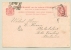 Curacao - 1900 -  5 Ct Briefkaart Cijfer Verstuurd Naar Batavia / Ned Indië - Curacao, Netherlands Antilles, Aruba