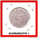 ALEMANIA -  MONEDA DE 5 DM PLATA CECA D-AÑO 1951 - 5 Marcos