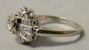 Delcampe - Certified Lady's 14K Gold And Diamond Ring. 0.65 Carat. Total - Bagues