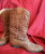 PAIRE DE BOTTES « SANTIAGS  COWBOY » ANCIENS - Uniformen