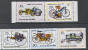 1391 Cars Automobile Painting History Motorcar 1985 Korea North 5v+S/s Set MNH ** 16ME - Cars