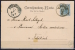 LIECHTENSTEIN: 3 Kr Mi 52 Grünblau/schwarz Stempel Vaduz 1899 - ...-1912 Vorphilatelie