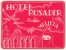 8 HOTEL Labels TURKEY Izmir Efes CEUTA ISRAEL Tiberias LIBANON Tobago - Hotel Labels