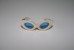 Barbie Accesoires ´50-´60 - WHITE RIMMED CAT EYE GLASSES - Original Vintage Barbie - Ken - Ricky - Skipper - Barbie