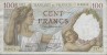 BANKNOTES FRANCE  1941 FRANCIA 100 FRANCS SULLY - 100 F 1939-1942 ''Sully''