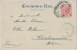 Vorarlberg Gruss Aus Dornbirn Pioneer Card Litho128 Daniel Feurstein P. Used 1899 To Villa Bellevue Charbonnieres Rhone - Dornbirn