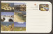 Portugal Entier Postal Algarve Multivue Golf Phare Pont Plage Postal Stationary Algarve Golf Lighthouse Beach Bridge - Lighthouses