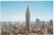 FRA CARTOLINA POST CARD STATI UNITI D’AMERICA U.S.A. UNITED STATES OF AMERICA NEW YORK CITY – UPTOWN SKYLINE SHOWING EMP - Empire State Building