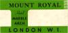 Delcampe - 8 HOTEL Labels ENGLAND ANGLETERRE  LONDON  Dorchester Mount Royal Parkway Mostyn ST Ermin Claridge Howard- - Etiquettes D'hotels