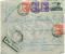 LETTRE PAR AVION D'EGYPTE POUR LA FRANCE EN 1947 AVEC TIMBRE 50 MILS ET DIVERS - Lettres & Documents