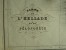 Carte-Map - L`Hellade Et`Du Péloponèse - Carte Géographique Anciene Atlas Delamarche 1873 - Geographical Maps