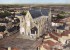 BOUSSAY L église Et Le Bourg En Avion Au Dessus CPSM - Boussay