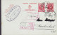 Belgium Postal Stationery Ganzsache Entier 30 C. / 60 C. Albert I. F. SCHWAR, LIEGE 1927 REICHENBACH Germany (2 Scans) - Postkarten 1909-1934