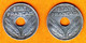 FRANCE / 10 Centimes - Etat Français - 1941 - Belles Pièces En Aluminium - 10 Centimes