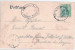 STRALSUND Insel Rügen Ausbootung Post Dampfer MÖNCHGUT Stempel Auf Hoher See 5.7.1903 - Paquebote