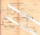 Original Patent - George Browning In Cottage Dalumir , Dumbarton , 1885 ,Apparatus For The Production Of Buttonholes !!! - Dunbartonshire