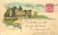 CPR Postcard Place Viger Hotel Montreal  Edward VII 1&cent; Webb CPR B 44  To London UK - 1903-1954 Rois