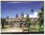 (3333) Cambodia And Angkor Wat Temple (with China Stamps At Back Of Postcard) - Buddhism