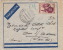Lettre Mauritanie Contrôle Postal Pour Paris - Cartas & Documentos