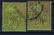 REUNION   Yv Nr 29 + 30 Obl Used - Used Stamps