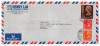 HONG-KONG--1980-Lettre HONG KONG Pour PARIS (France)--composition De Timbres--personnalisée HENRY LAI Creation - Briefe U. Dokumente