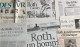 Delcampe - Philip Roth : Dossier Composé De 8  Articles Parus Entre 1987 & 2020 (Inroks-Le Monde-Libération-Nouvel Observateur) - Periódicos - Antes 1800