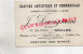 33 - BEGLES - J. DUVIGNEAU GRAVEUR - 27 RUE CREMER- GRAVURE SUR BIJOUX- FERNAND REBEYROLLE MACON - Visiting Cards