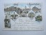 SCHWEINFURT, Colorlitho    , Schöne Karte  1897   Mit Marke + Stempel,  Oben 1 Cm Risschen - Schweinfurt