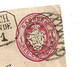 Sac025 / SACHSEN -  Reichenbach (Nr. Stempel 22) Wappen Ganzsache 1866 - Sachsen